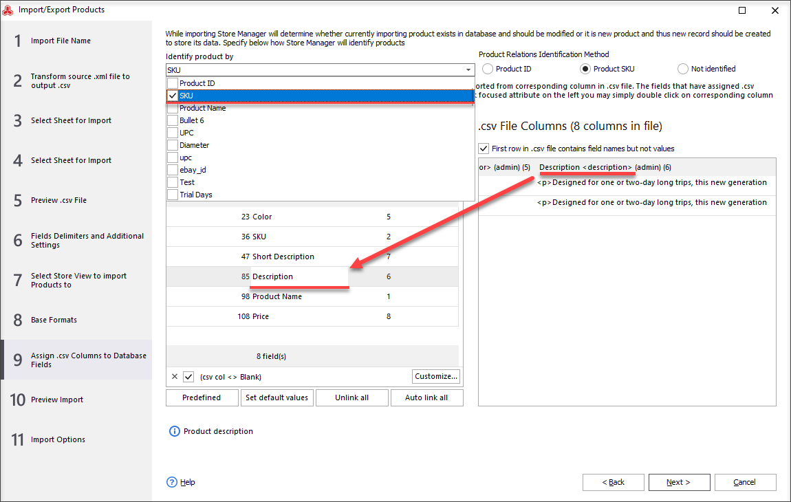 How to import products per store view in Adobe Magento 2?